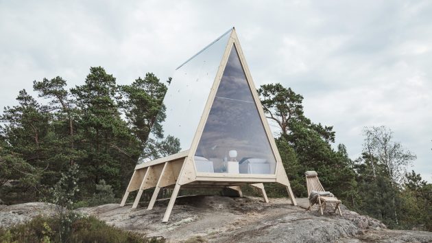 Nolla Cabin by Studio Mr. Falck in Vallisaari, Finland