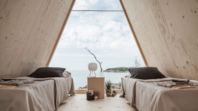 Nolla Cabin by Studio Mr. Falck in Vallisaari, Finland