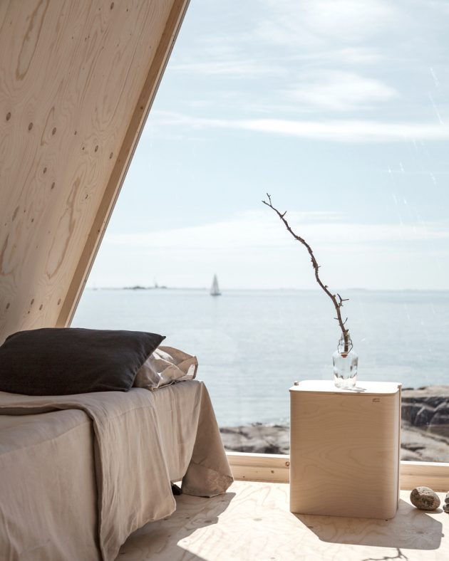 Nolla Cabin by Studio Mr. Falck in Vallisaari, Finland