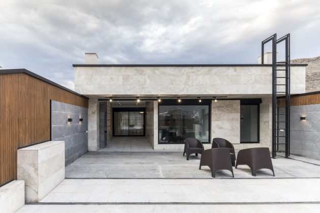 Parnian House by White Cube Atelier in Maku, Iran