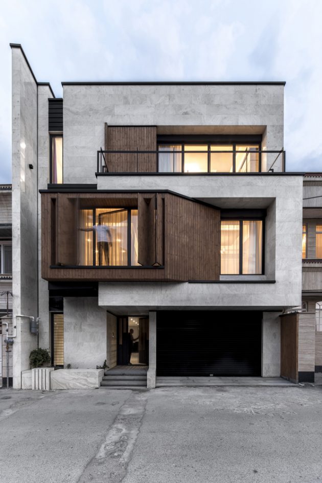 Parnian House by White Cube Atelier in Maku, Iran