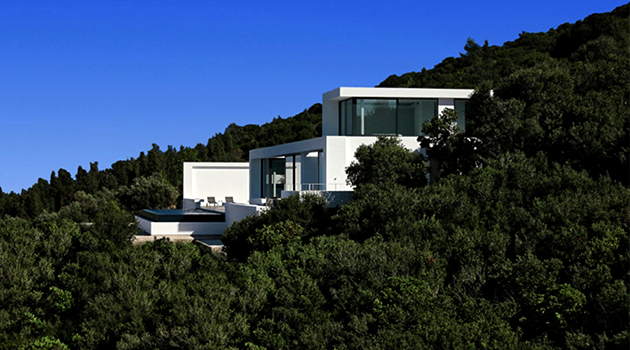 Silver House by Olivier Dwek Architectures in Zakynthos, Greece
