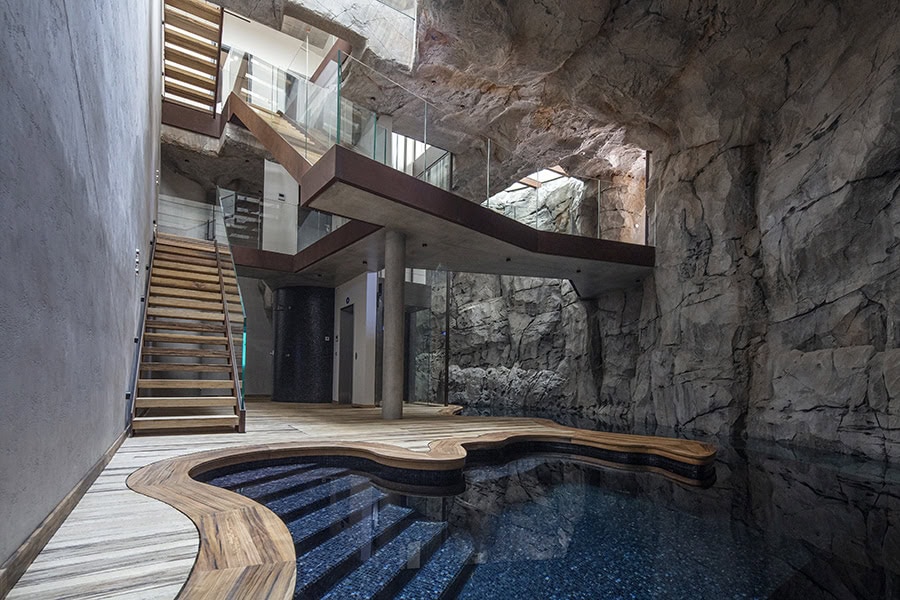 Villa Troglodyte by Jean-Pierre Lott in Monaco Villa Troglodyte by Jean-Pierre Lott in Monaco