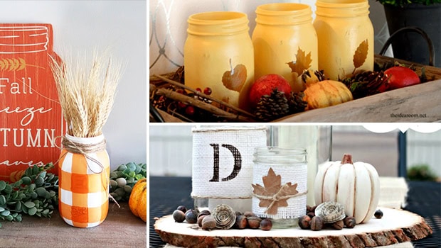 15 Easy DIY Mason Jar Projects You Still Have Time To Craft This Fall