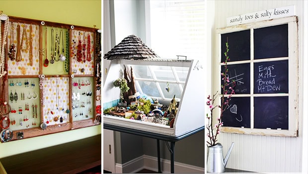 15 Impressive DIY Projects To Repurpose Your Old Windows