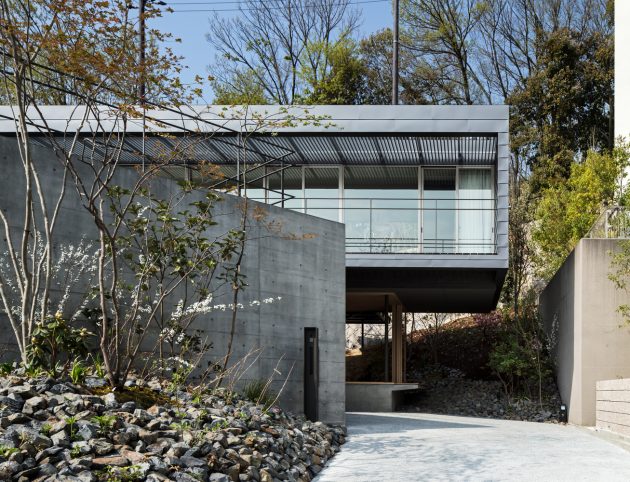 Axis House by T-Square Design Associates in Kobe, Japan