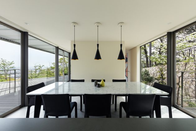Axis House by T-Square Design Associates in Kobe, Japan