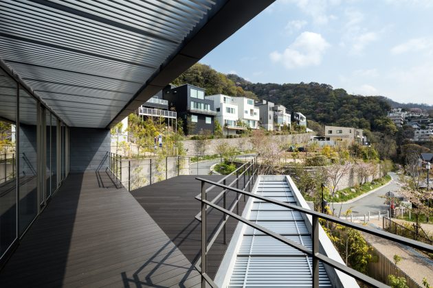 Axis House by T-Square Design Associates in Kobe, Japan