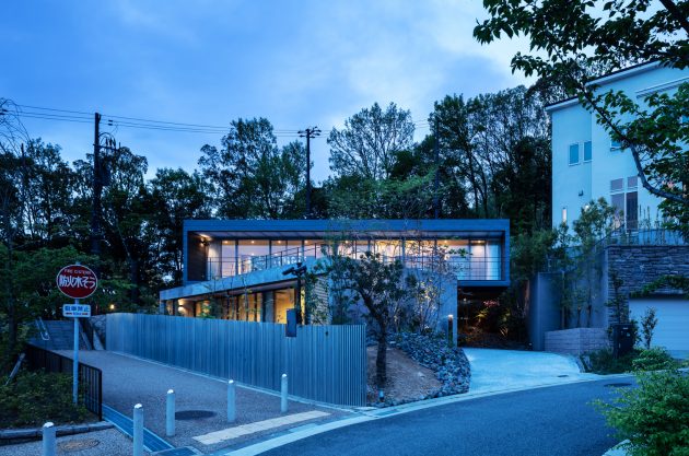 Axis House by T-Square Design Associates in Kobe, Japan