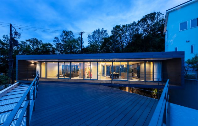Axis House by T-Square Design Associates in Kobe, Japan