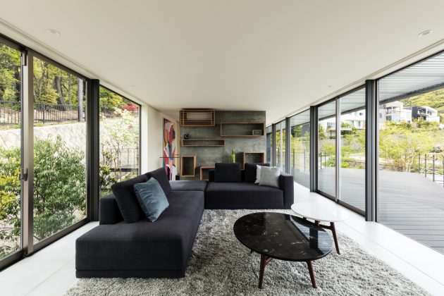 Axis House by T-Square Design Associates in Kobe, Japan