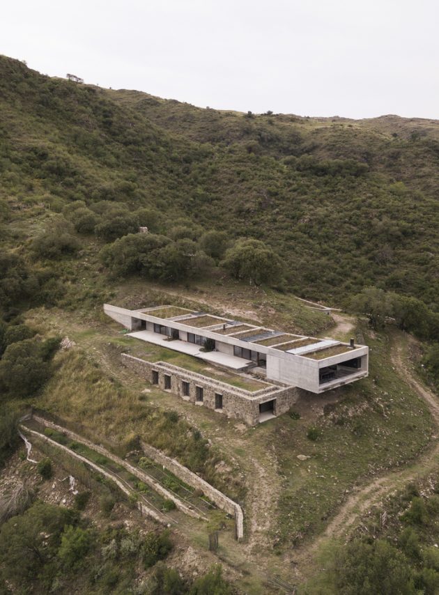 FM House by Alarciaferrer Architects in the Calamuchita Valley, Argentina