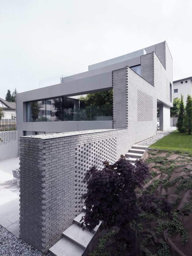 Stop Level House by OFIS Architects in Ljubljana, Slovenia