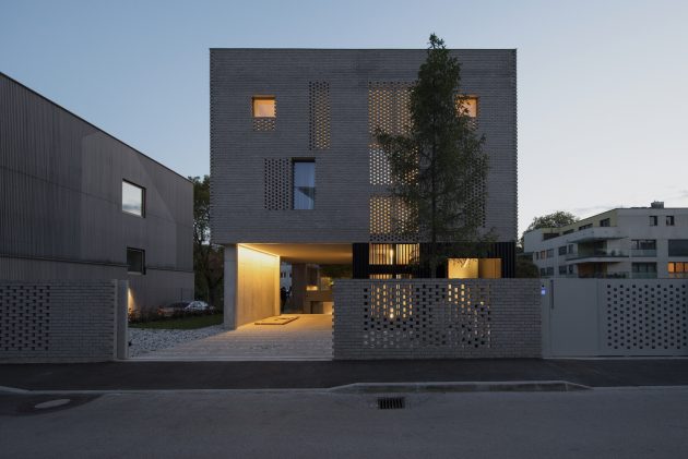 Stop Level House by OFIS Architects in Ljubljana, Slovenia