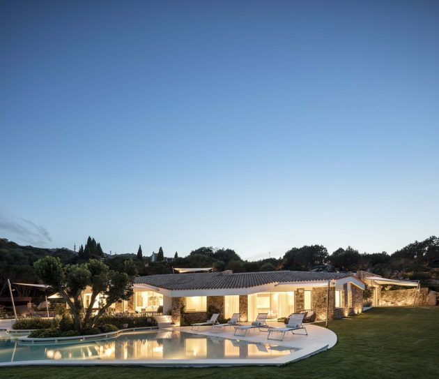 Villa G by GAAP Studio Associati in Porto Cervo, Italy