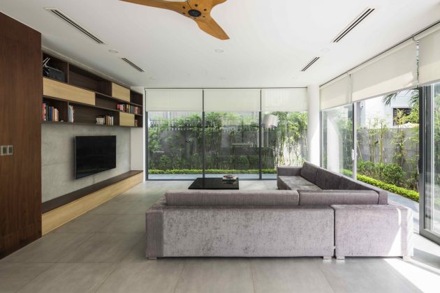 White Cube House by MM++ Architects in Ho Chi Minh City, Vietnam