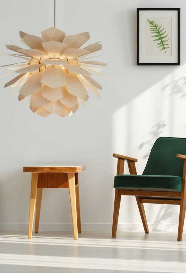 10 Adorable and Creative Ideas of MDF Chandeliers