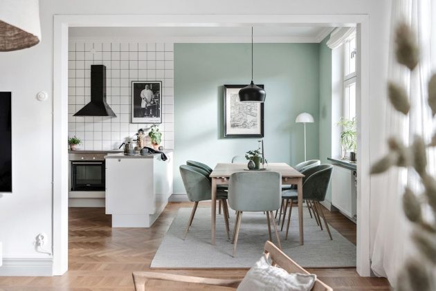 Harmonic Mint Color Dinning Room and Soft Earthy Tones for the Home of Your Dreams