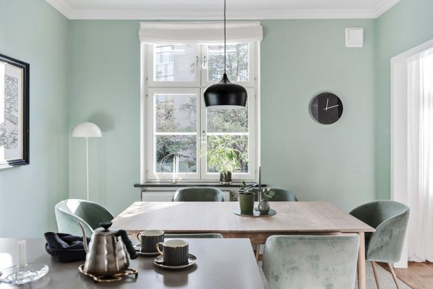 Harmonic Mint Color Dinning Room and Soft Earthy Tones for the Home of Your Dreams