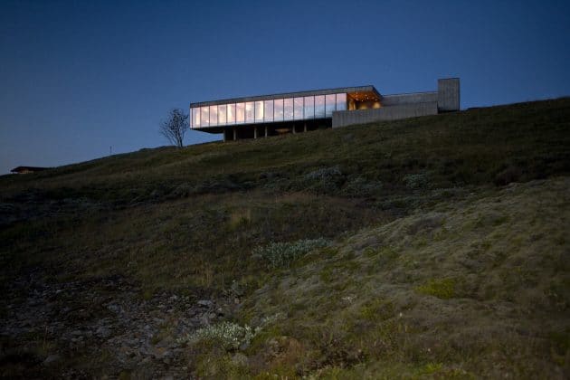 Árborg House by PK Arkitektar In The Landscapes of Iceland