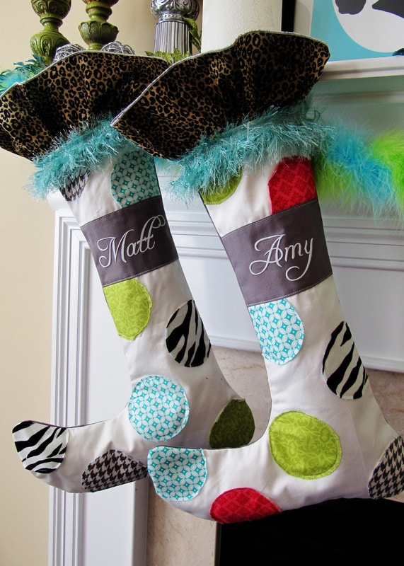 15 Delightful DIY Christmas Stockings You Will Want On Your Mantel