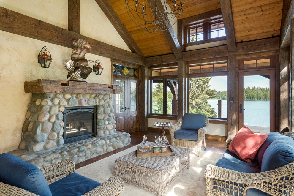 15 Staggering Rustic Sunroom Designs You Would Never Get Tired Of