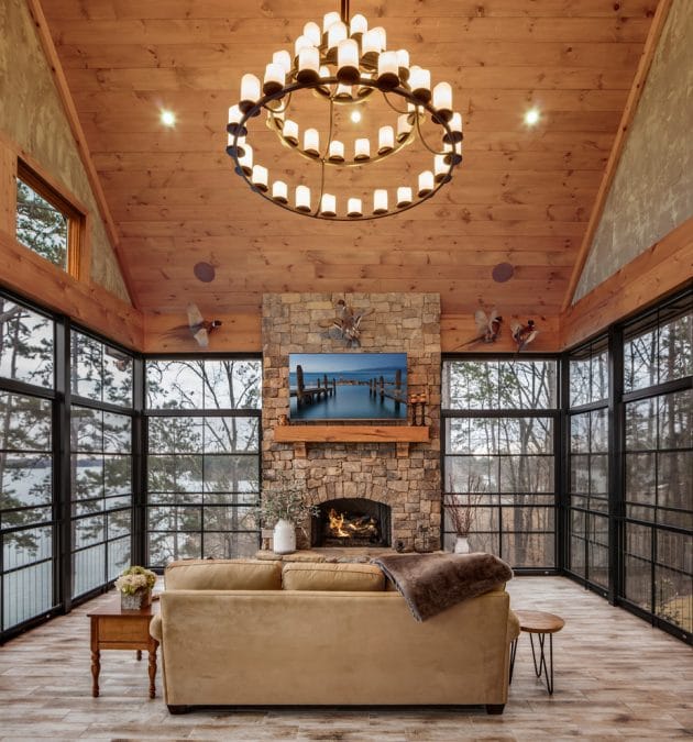 15 Staggering Rustic Sunroom Designs You Would Never Get Tired Of