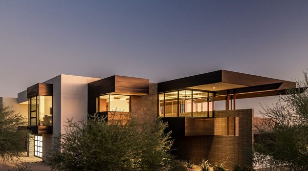 Bridge View Residence by Kendle Design Collaborative in Paradise Valley, AZ