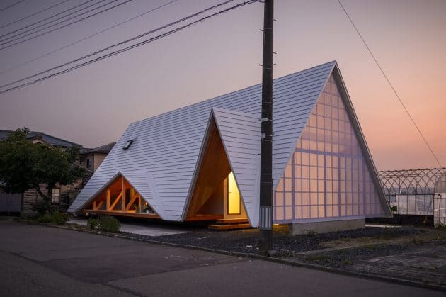 Hara House by Takeru Shoji Architects in Nagaoka, Japan