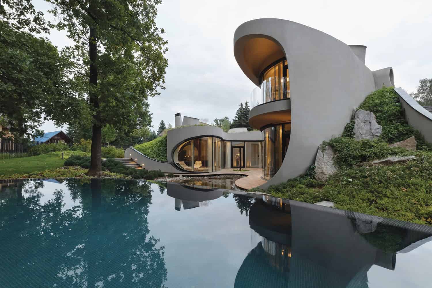 House in the Landscape by Niko Architect near Moscow, Russia House in the Landscape by Niko Architect near Moscow, Russia