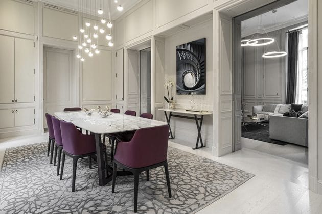 Modern Meets Traditional in This Paris Home
