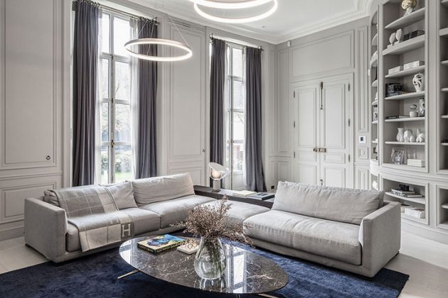 Modern Meets Traditional in This Paris Home