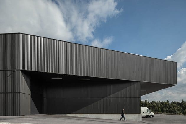 Vouga Project - Industrial Building by Nu.ma Architects in Portugal