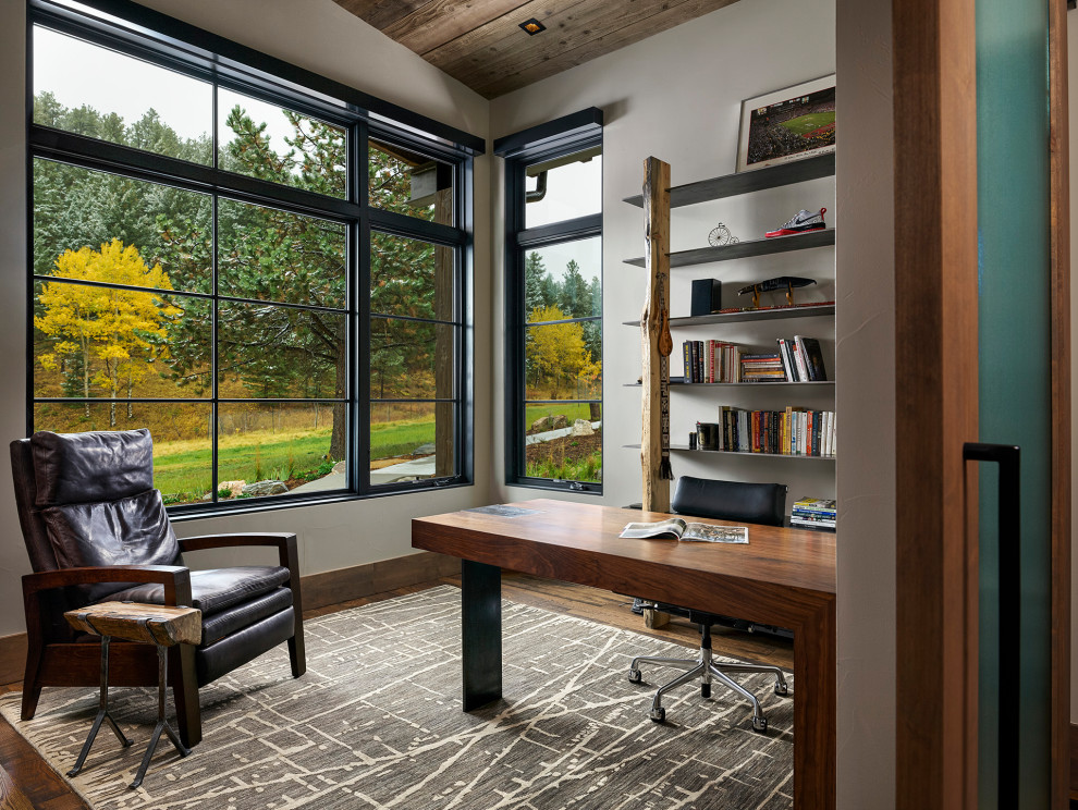 15 Cozy Rustic Home Office Designs You'd Love To Do Business In