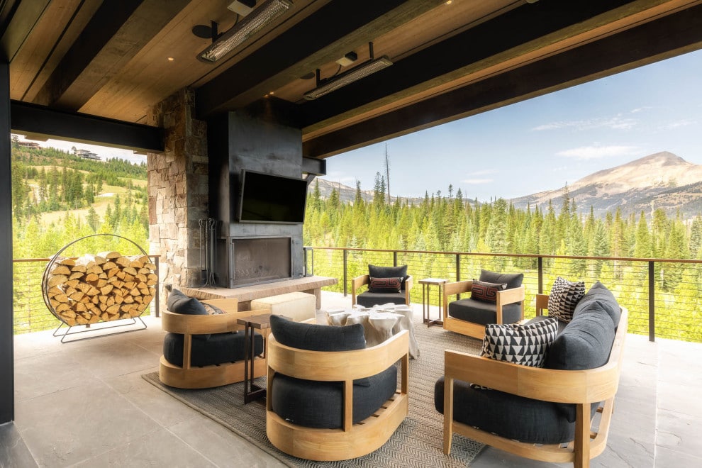 15 Heavenly Rustic Terrace Designs That Frame The Surroundings