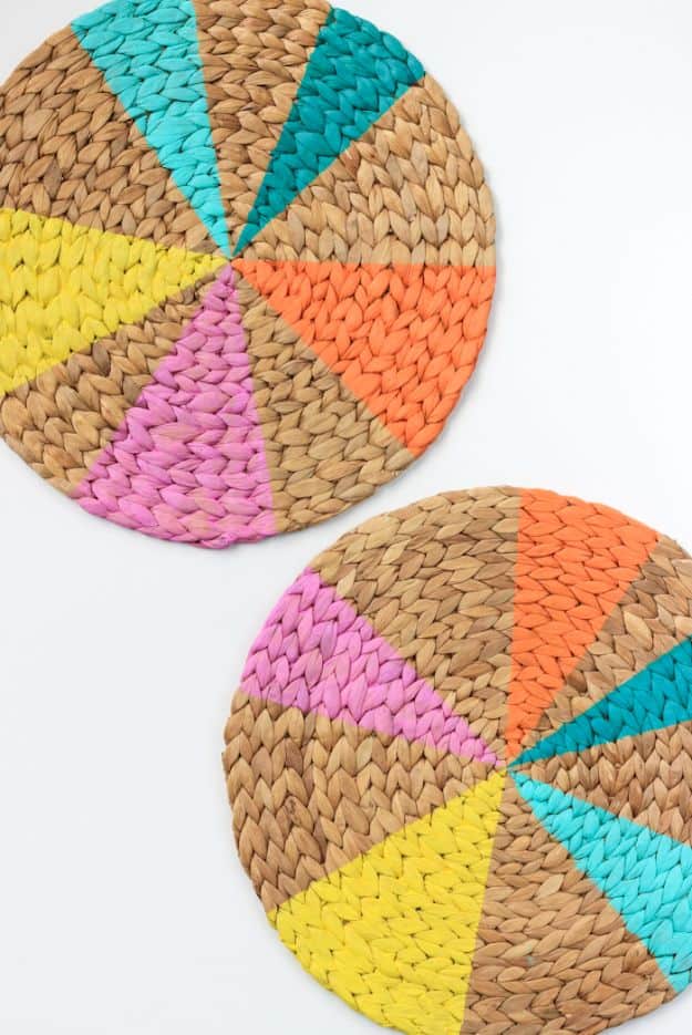 2. DIY Pinwheel Placemats 2. DIY Pinwheel Placemats