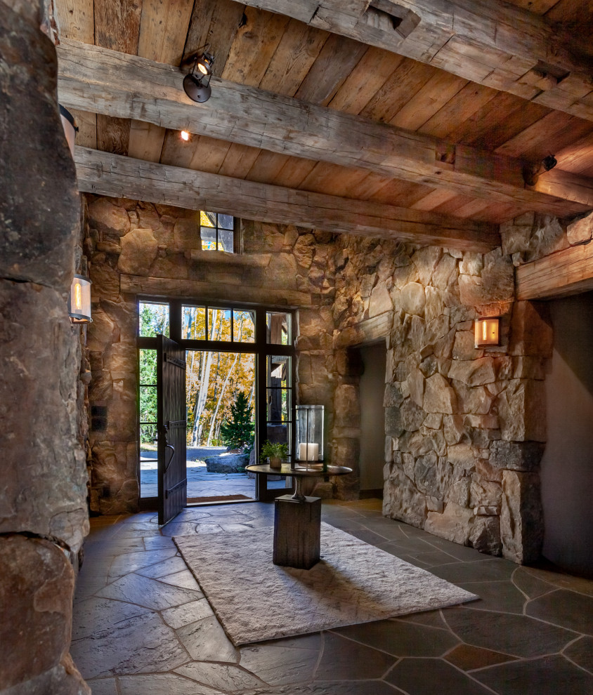 16 Beautiful Rustic Entry Hall Designs That Will Welcome You Nicely