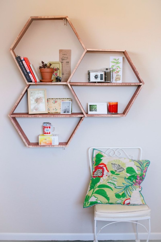 16 Functionally Creative DIY Shelving Ideas You Won't Want To Pass Up