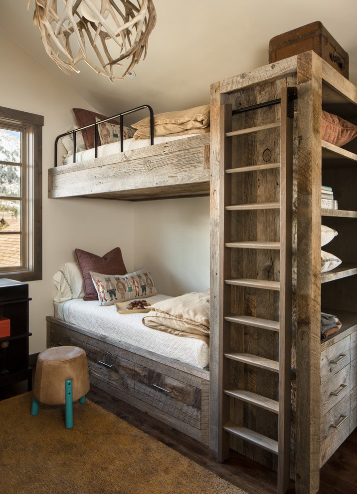 16 Wonderful Rustic Kids' Room Designs For Your Mountain Cabin
