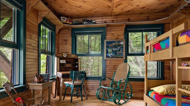 16 Wonderful Rustic Kids’ Room Designs For Your Mountain Cabin