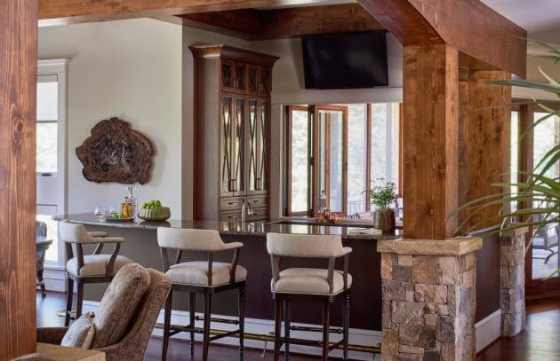 18 Marvelous Rustic Home Bar Ideas For Pure Enjoyment