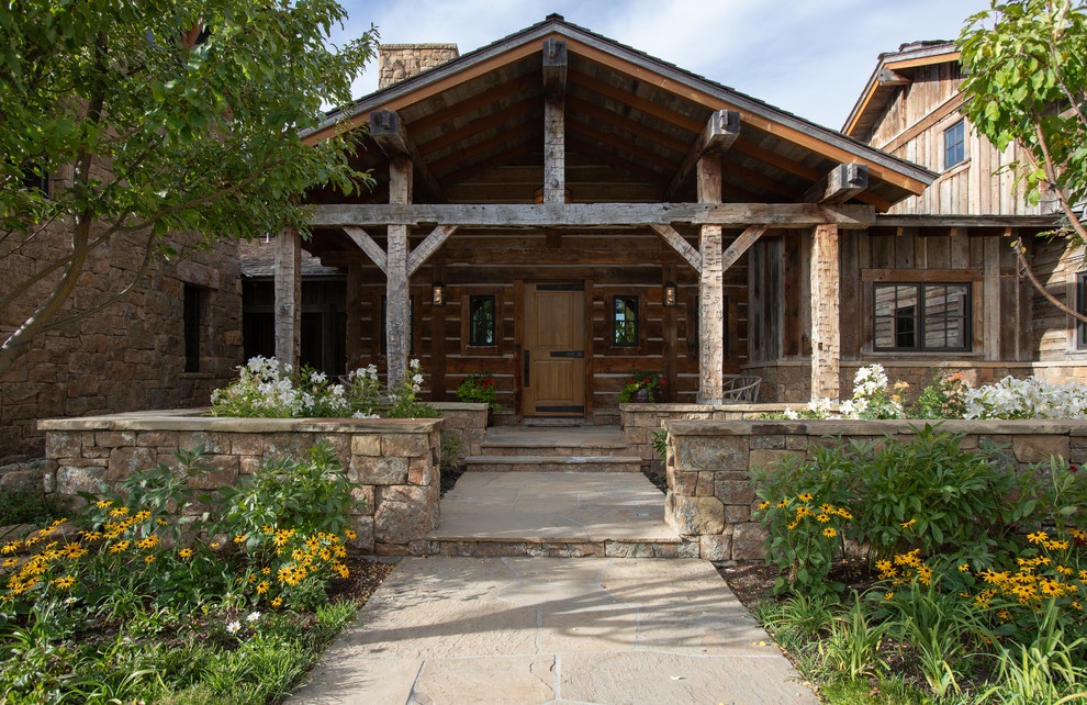 20 Embracing Rustic Entrance Designs You Wouldn't Be Able To Resist