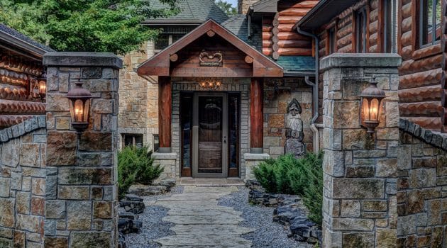 20 Embracing Rustic Entrance Designs You Wouldn’t Be Able To Resist