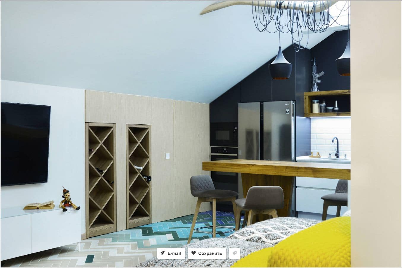 Attic Project by Pavel and Svetlana Alekseev in Kazan, Russia Attic Project by Pavel and Svetlana Alekseev in Kazan, Russia