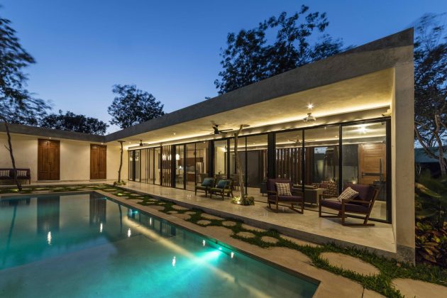 Canto Cholul Residence by Taller Estilo Arquitectura in Mexico