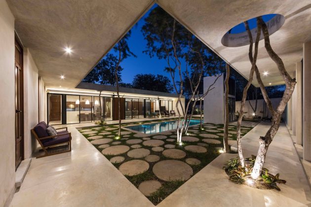 Canto Cholul Residence by Taller Estilo Arquitectura in Mexico