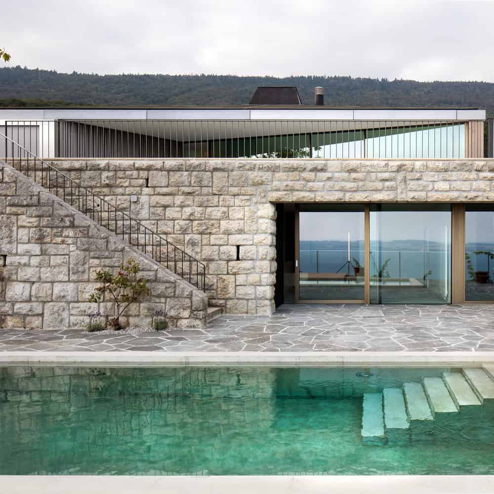 House in Hauterive, Switzerland by Bauzeit Architekten House in Hauterive, Switzerland by Bauzeit Architekten