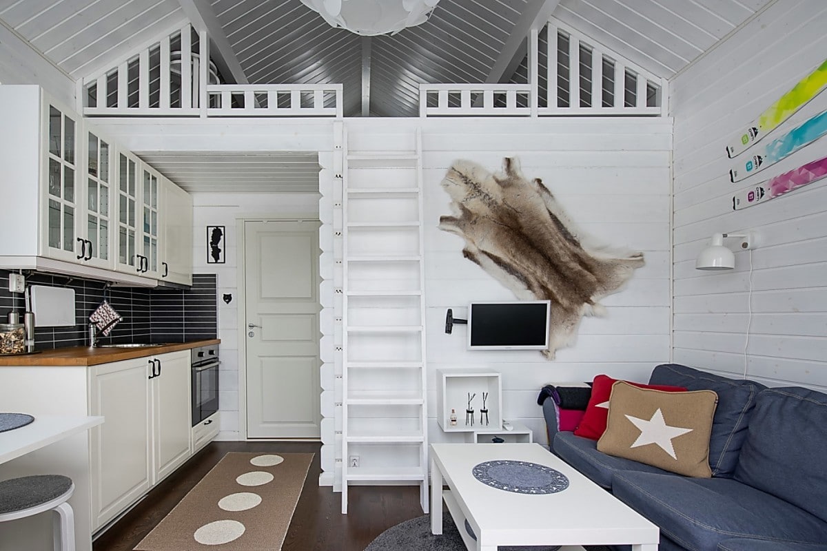 Beautiful Black Cabin In The Swedish Mountains Beautiful Black Cabin In The Swedish Mountains