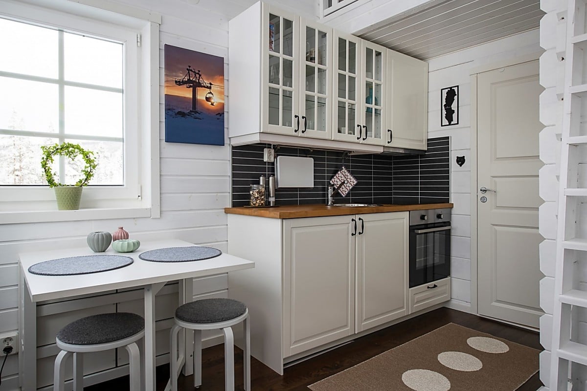 Beautiful Black Cabin In The Swedish Mountains Beautiful Black Cabin In The Swedish Mountains