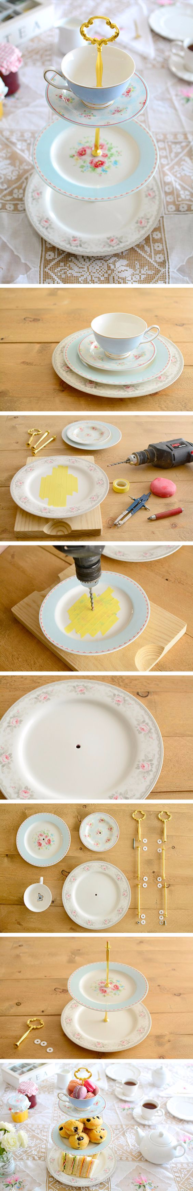 15 Creatively Decorative DIY Ideas That Make Use Of Boring Dishes
